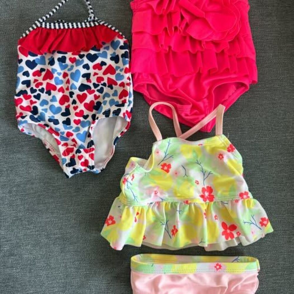 Baby Girl Swimsuits Size 0-3M